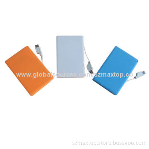 2014 top-selling ultra-thin polymer power bank for digital products